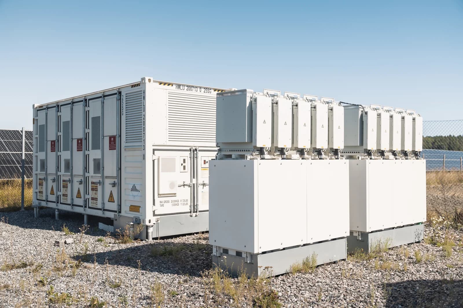 La batería de 2 MW del parque solar de Rossvik